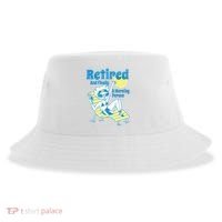 Retired And Finally A Morning Person Gift Sustainable Bucket Hat thumb 0