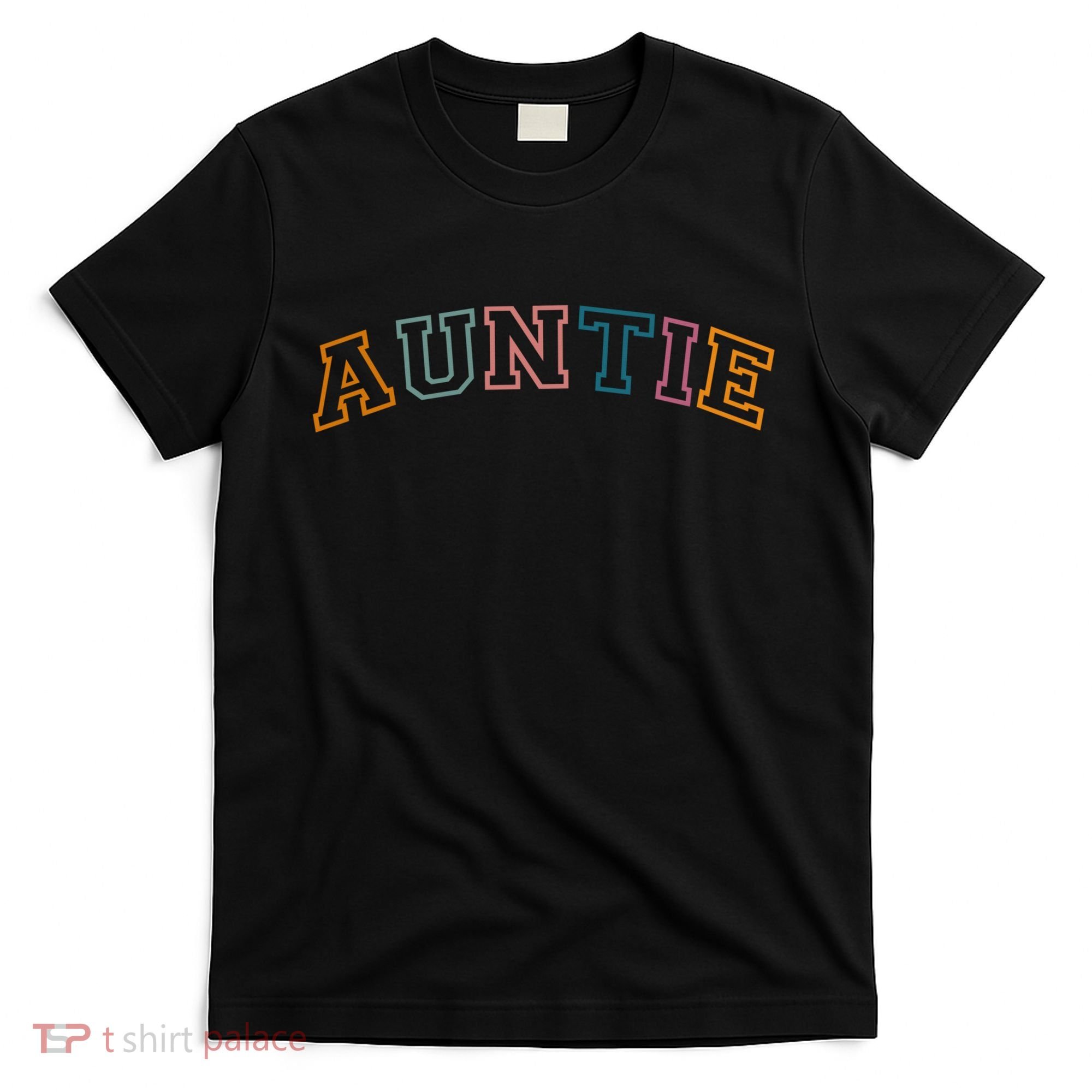 Retro Auntie For Sister, New Aunt Pregnancy Announcement T-Shirt