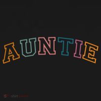 Retro Auntie For Sister, New Aunt Pregnancy Announcement T-Shirt thumb 7