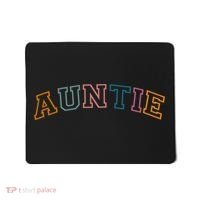 Retro Auntie For Sister, New Aunt Pregnancy Announcement Mousepad thumb 0