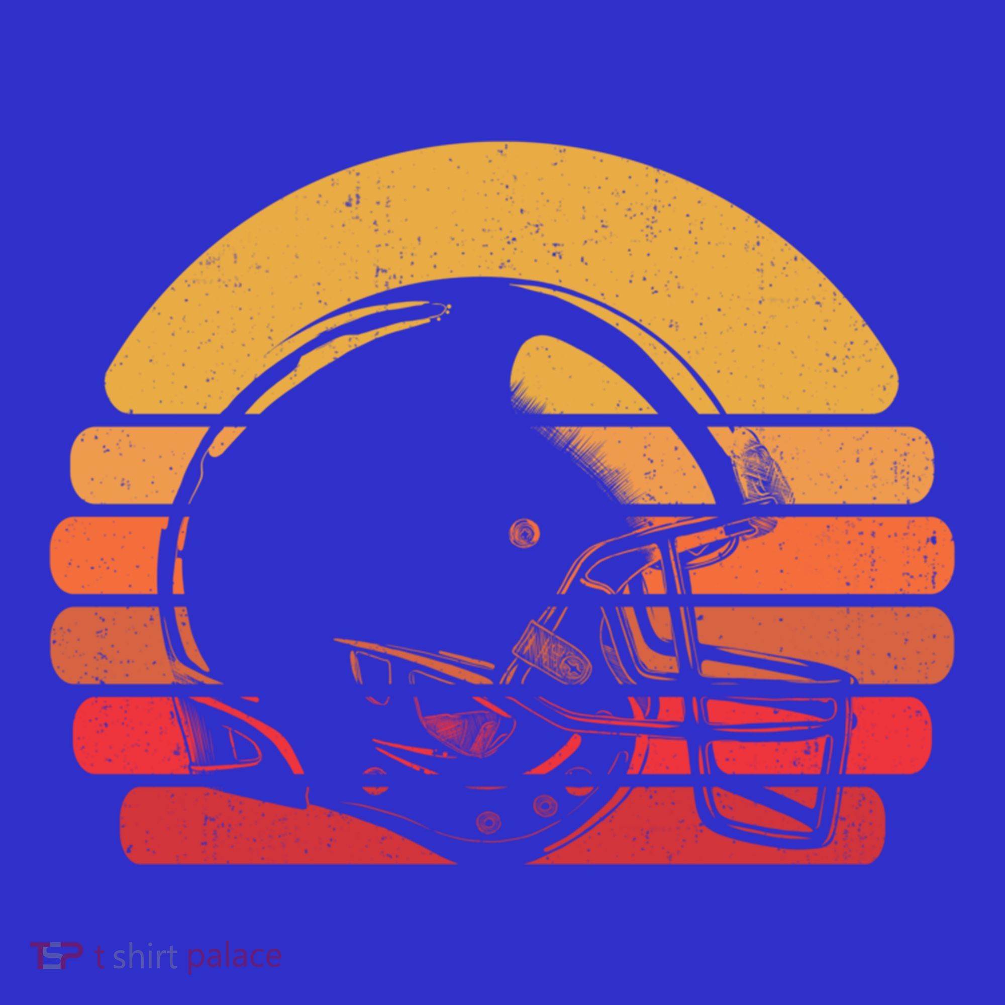Retro American Football Team Gift Vintage Football Player Gift T-Shirt