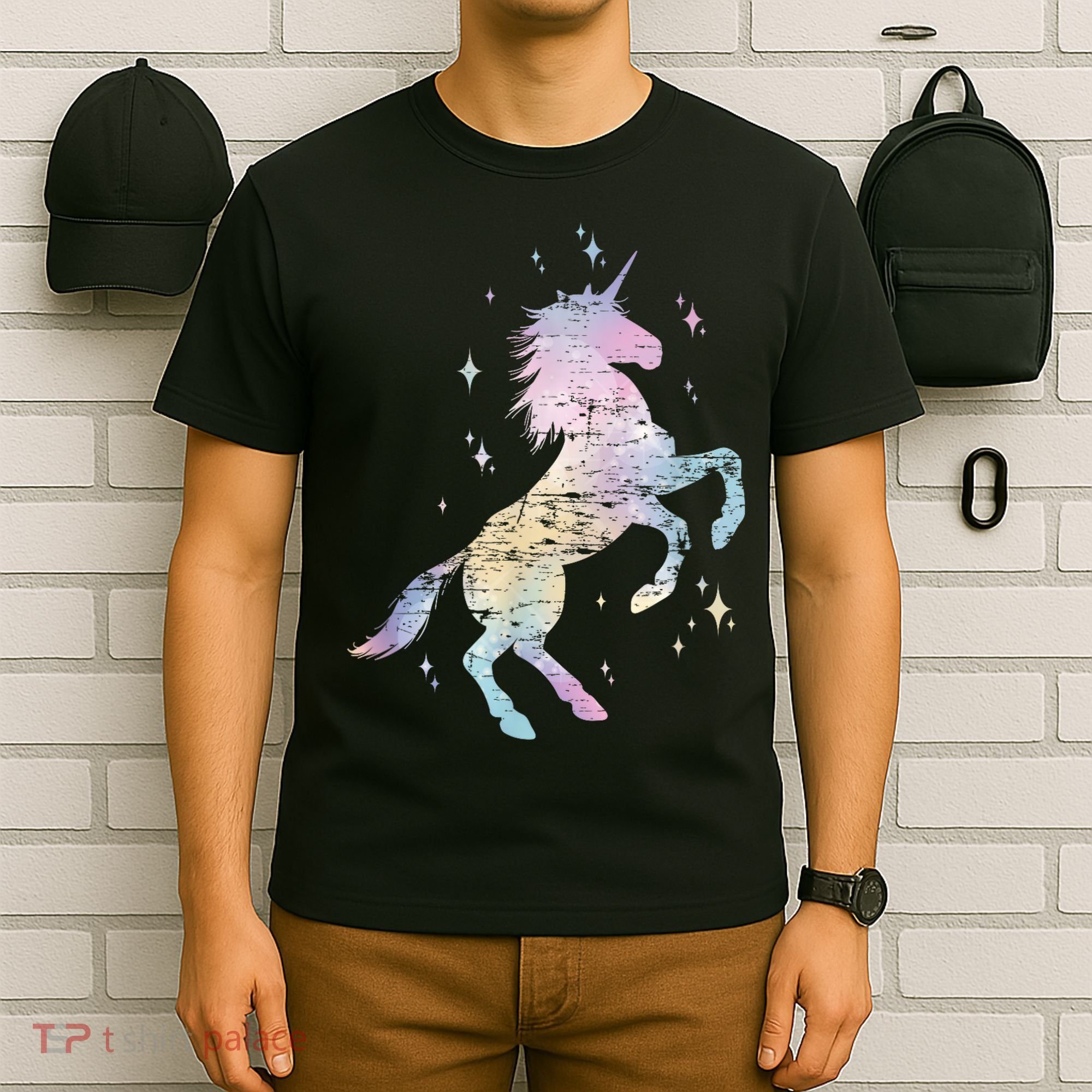 Rainbow Animal Fairy Unicorn Lover Girls Gift Unicorn T-Shirt