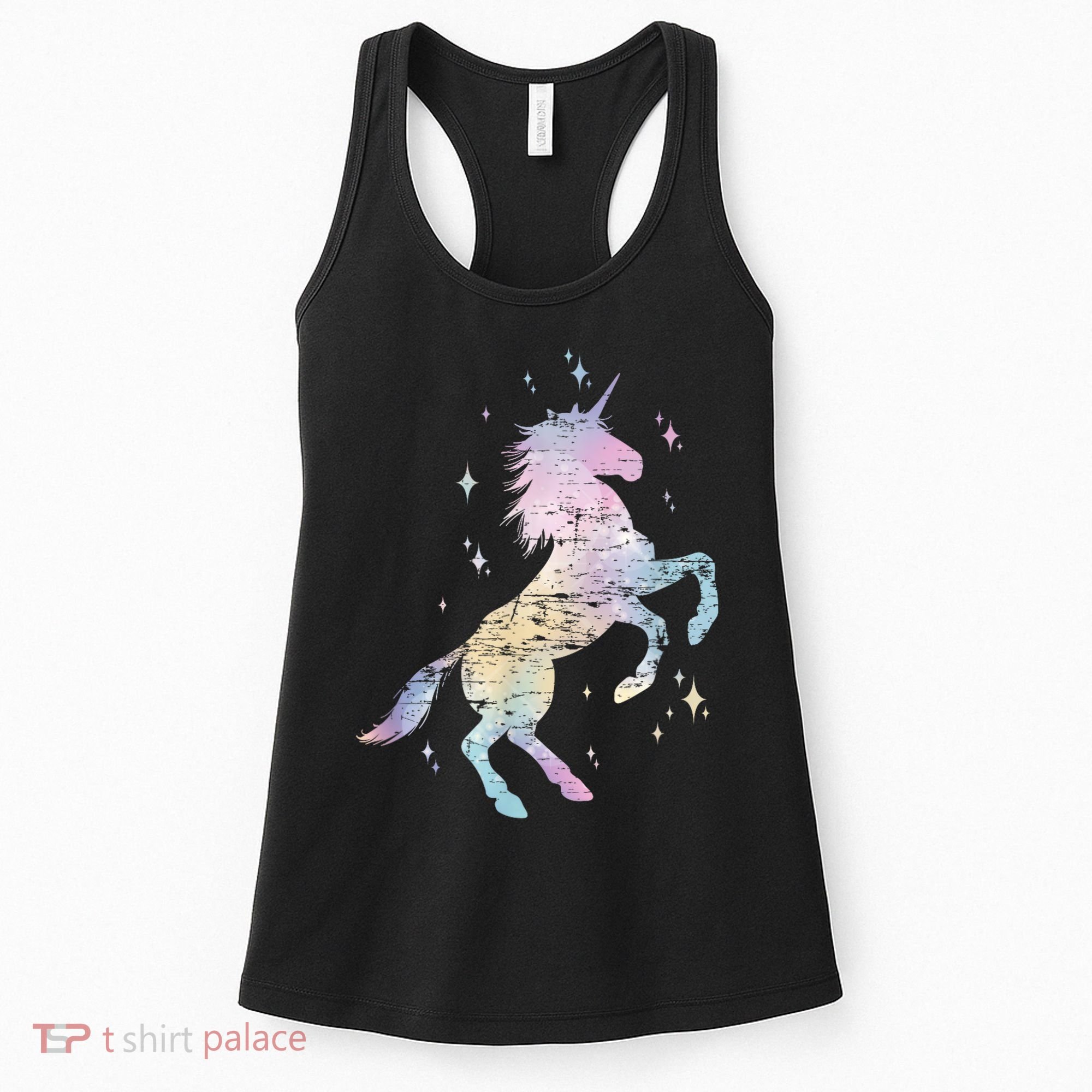 Rainbow Animal Fairy Unicorn Lover Girls Gift Unicorn Women's Tank Top
