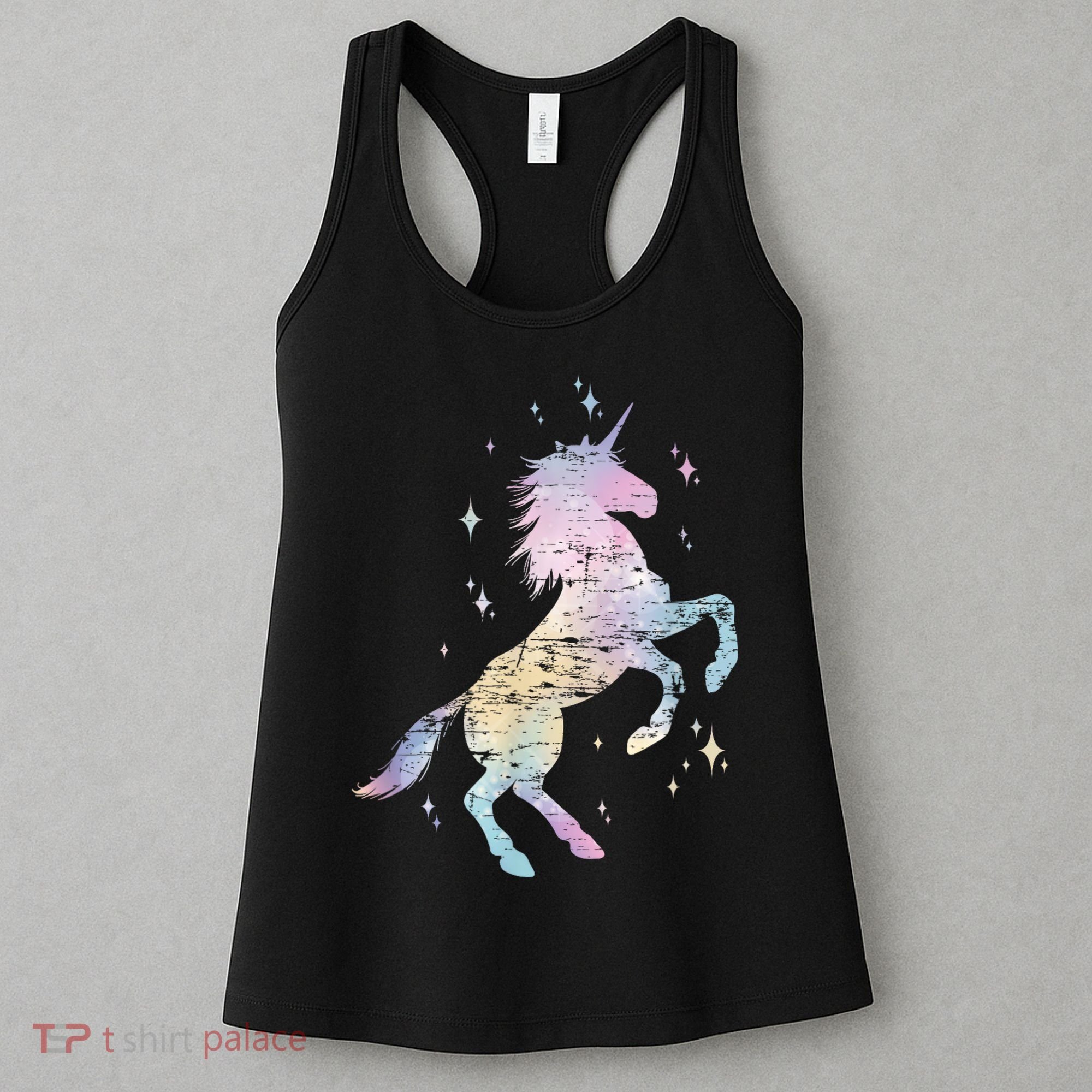 Rainbow Animal Fairy Unicorn Lover Girls Gift Unicorn Women's Tank Top