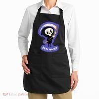 Run Away From The Reaper Cute Grim Reaper Apron thumb 2