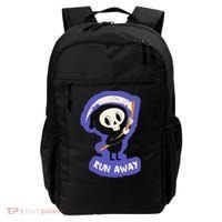 Run Away From The Reaper Cute Grim Reaper Backpack thumb 0