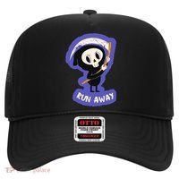 Run Away From The Reaper Cute Grim Reaper Hat thumb 0