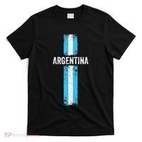 retro Argentina flag Soccer Jersey Argentina Fan T-Shirt thumb 0