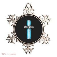 retro Argentina flag Soccer Jersey Argentina Fan Ornament thumb 0