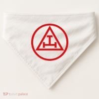 Royal Arch Freemason York Rite Masonic Mason USA-Made Doggie Bandana thumb 0