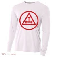 Royal Arch Freemason York Rite Masonic Mason Cooling Performance Long Sleeve Crew thumb 0