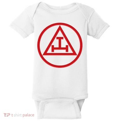 Royal Arch Freemason York Rite Masonic Mason Baby Bodysuit