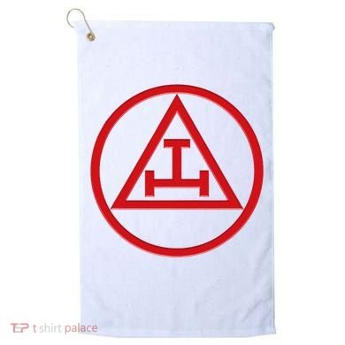Royal Arch Freemason York Rite Masonic Mason Golf Towel