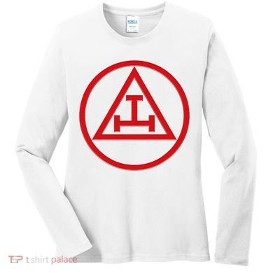 Royal Arch Freemason York Rite Masonic Mason Women's Long Sleeve Shirt