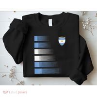 retro Argentina flag Soccer Jersey Argentina Fan Sweatshirt thumb 2