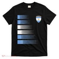 retro Argentina flag Soccer Jersey Argentina Fan T-Shirt thumb 0