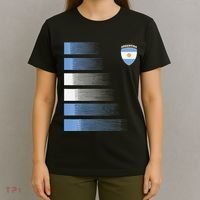 retro Argentina flag Soccer Jersey Argentina Fan T-Shirt thumb 4