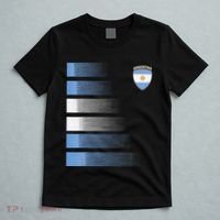 retro Argentina flag Soccer Jersey Argentina Fan T-Shirt thumb 5