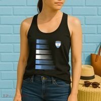 retro Argentina flag Soccer Jersey Argentina Fan Women's Tank Top thumb 2