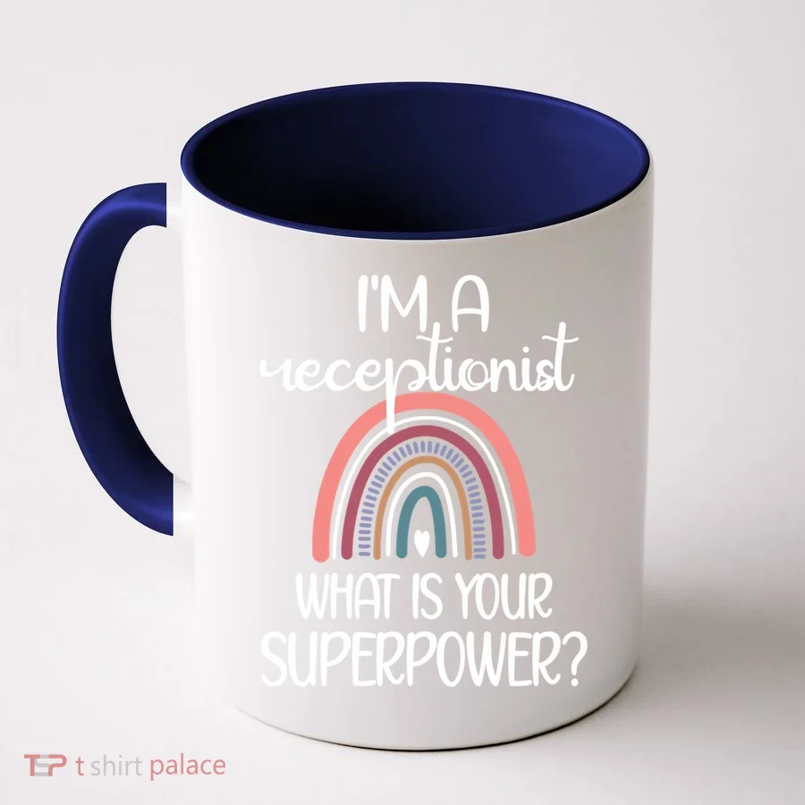 Receptionist Appreciation Front Desk Receptionist Gift Coffee Mug