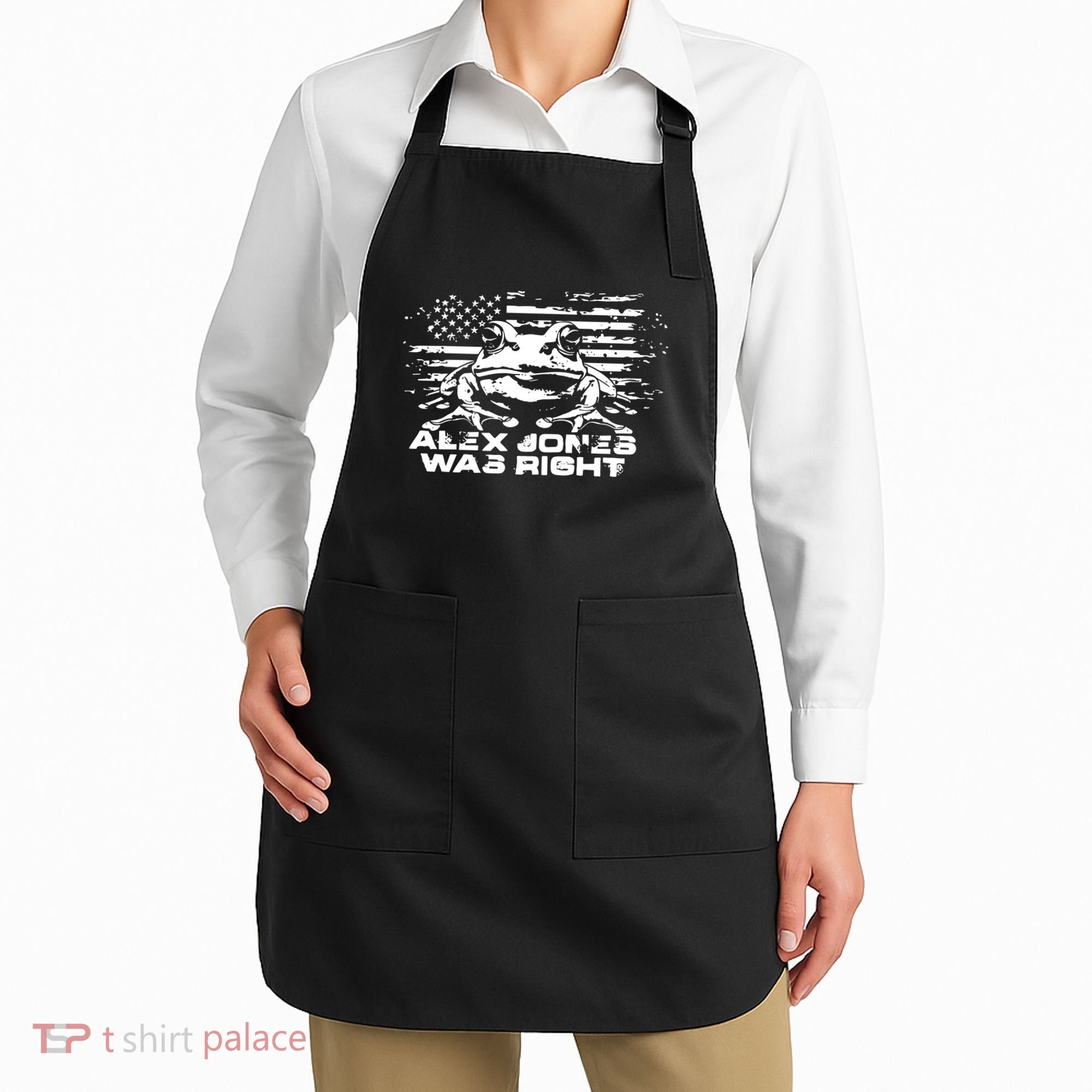 Right About Frogs Apron