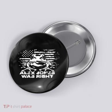 Right About Frogs Button