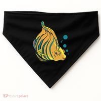 Royal Angel Fish USA-Made Doggie Bandana thumb 0