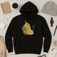 Royal Angel Fish Hoodie thumb 3