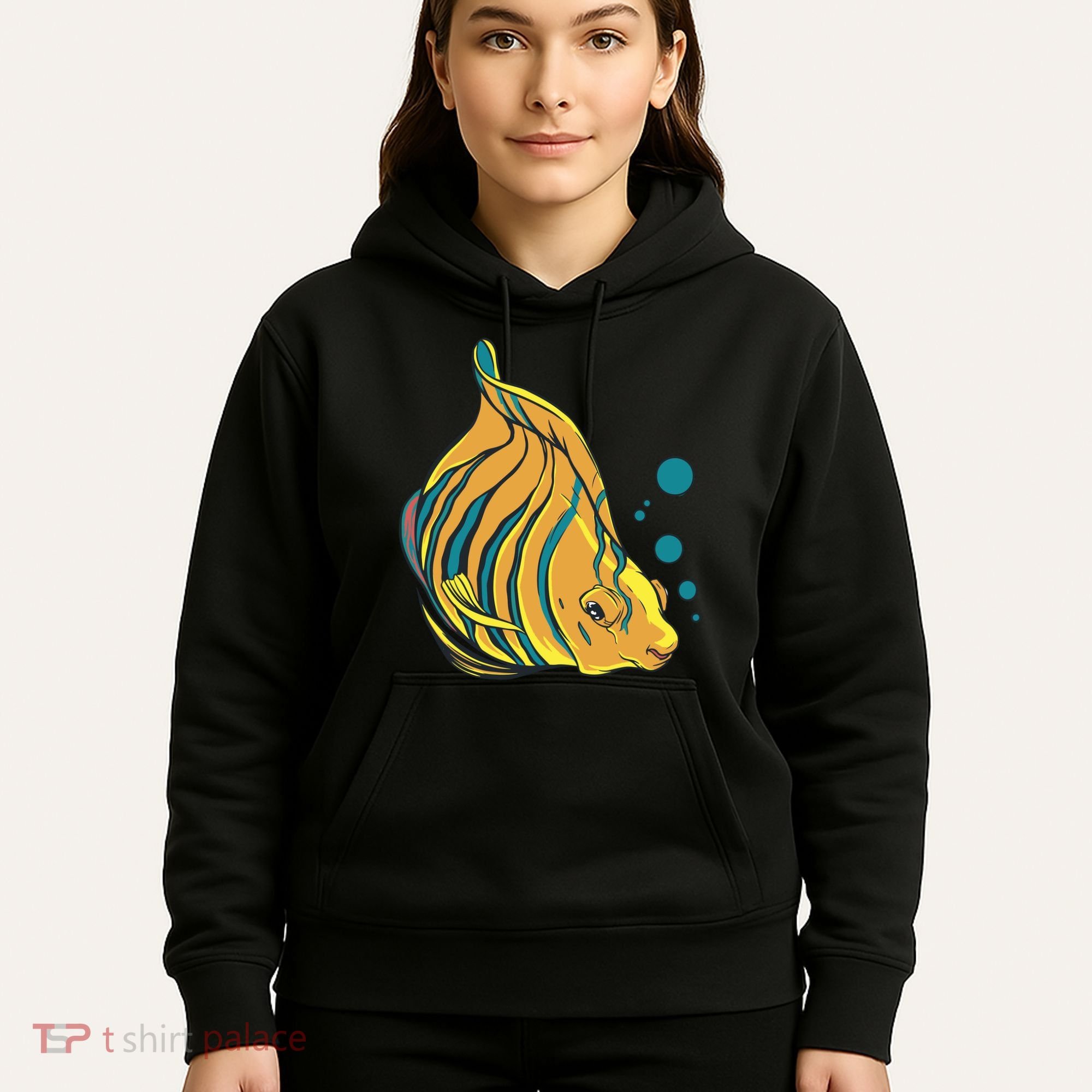Royal Angel Fish Hoodie