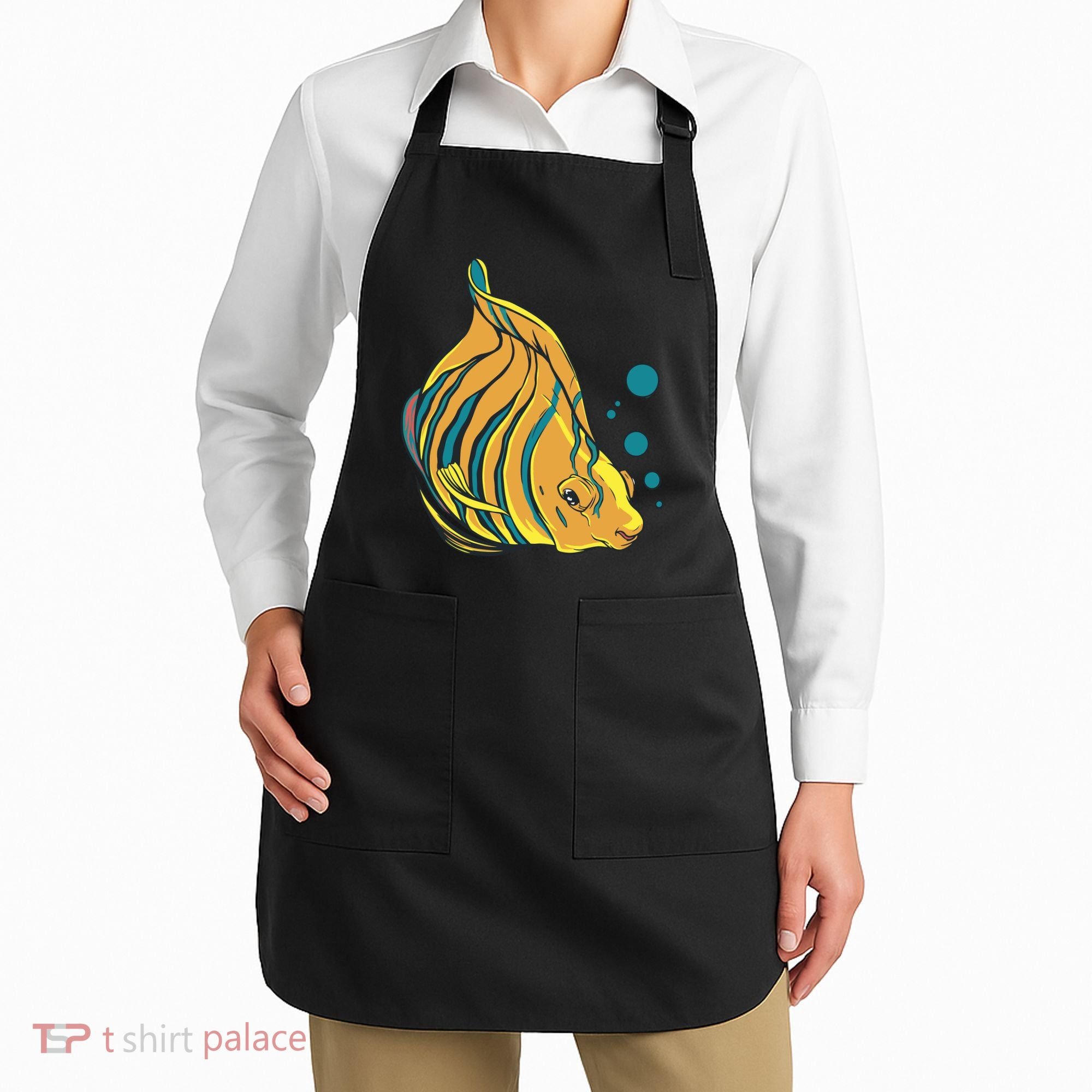 Royal Angel Fish Apron