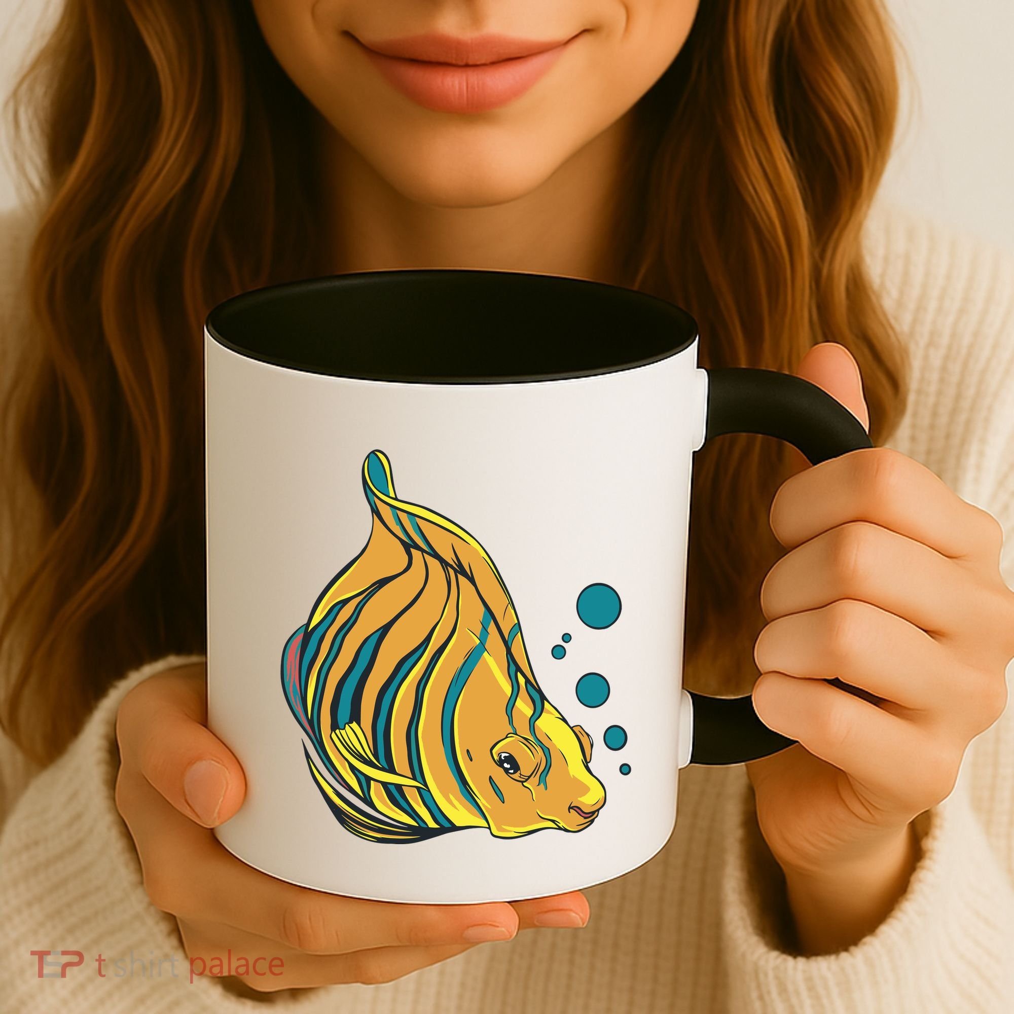Royal Angel Fish Coffee Mug