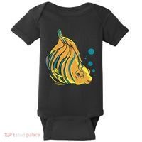 Royal Angel Fish Baby Bodysuit thumb 0