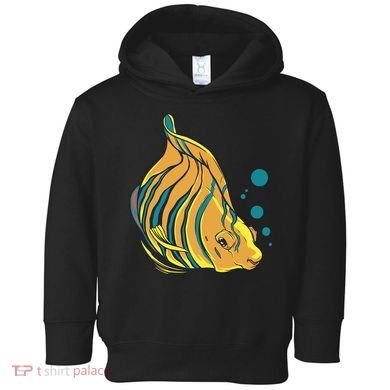 Royal Angel Fish Toddler Hoodie