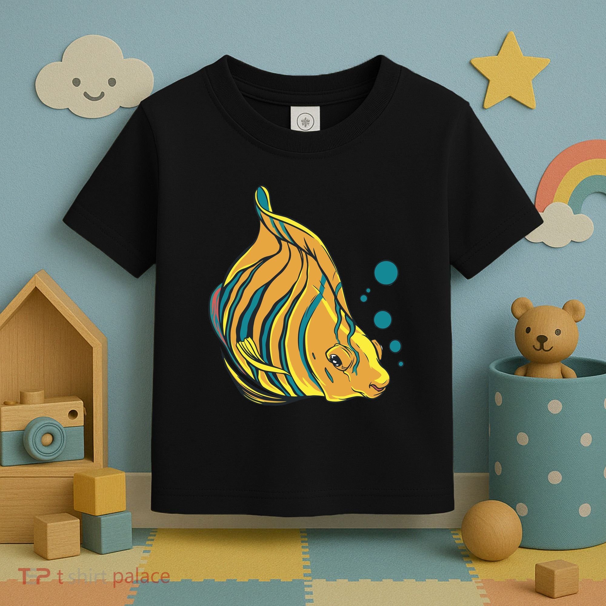 Royal Angel Fish Toddler T-Shirt