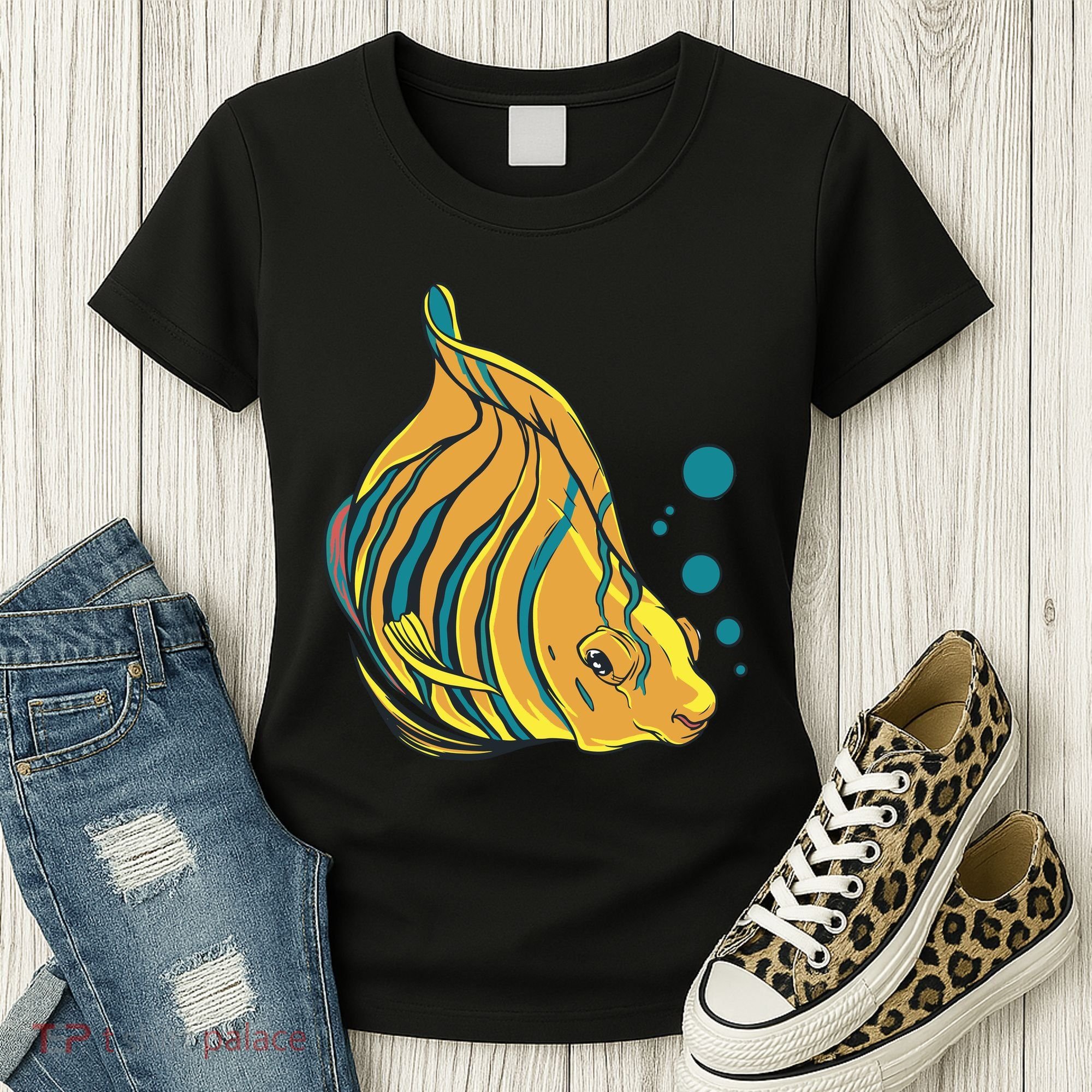 Royal Angel Fish Women's T-Shirt