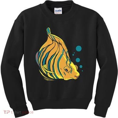 Royal Angel Fish Kids Sweatshirt