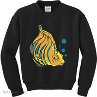 Royal Angel Fish Kids Sweatshirt thumb 0