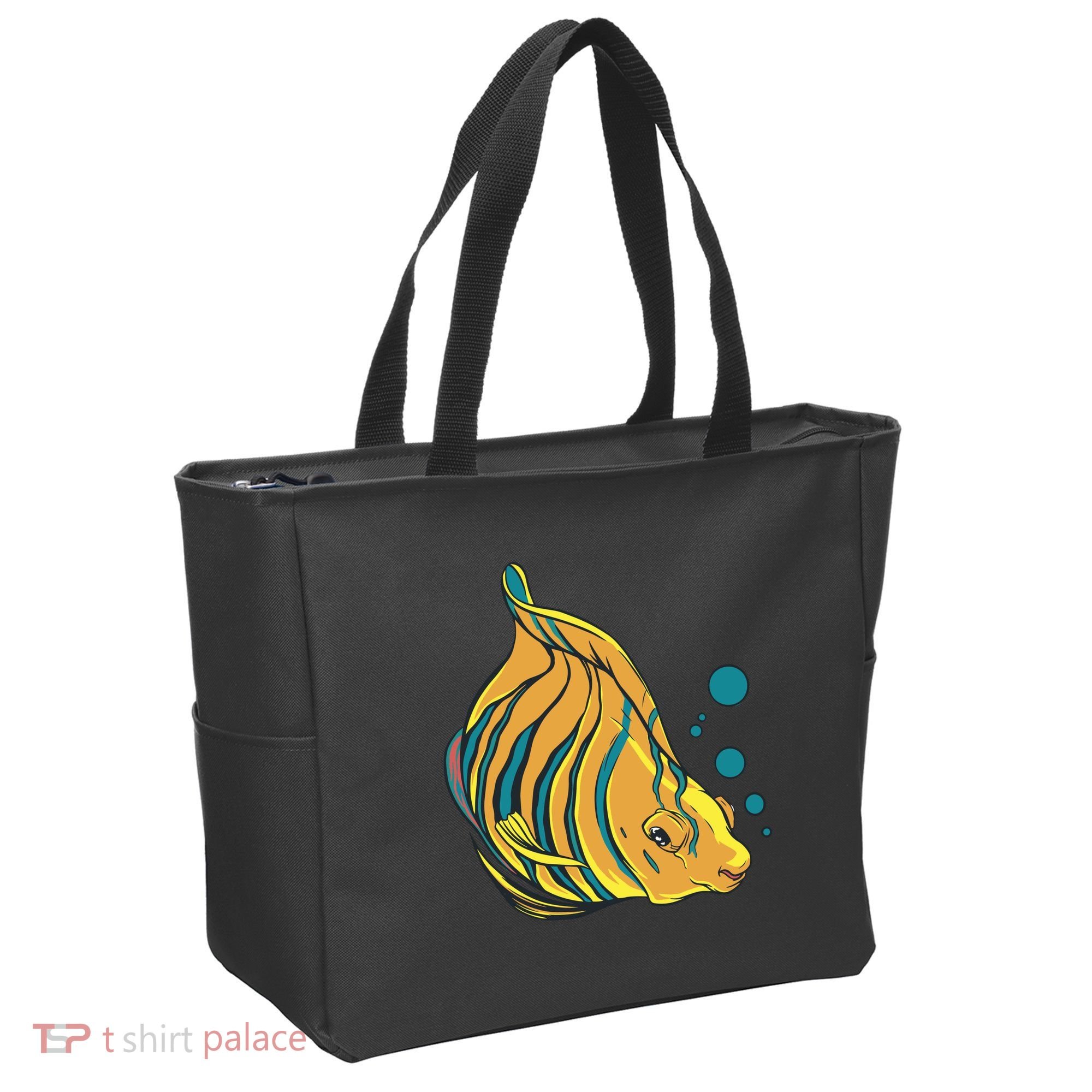Royal Angel Fish Tote Bag