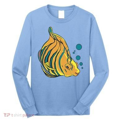 Royal Angel Fish Long Sleeve Shirt