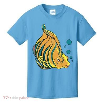 Royal Angel Fish Kids T-Shirt
