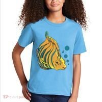 Royal Angel Fish Kids T-Shirt thumb 2