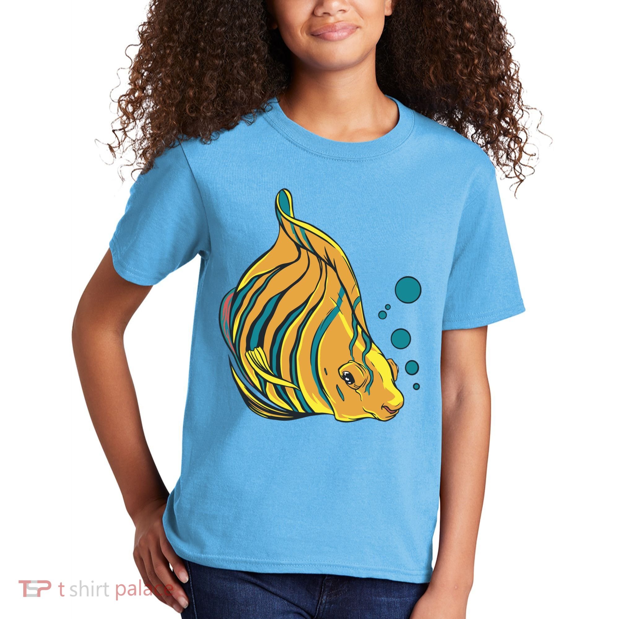 Royal Angel Fish Kids T-Shirt