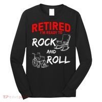 Retirement Art For Women Grandpa Retired Dad Retiring Long Sleeve Shirt thumb 0