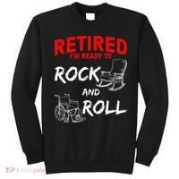 Retirement Art For Women Grandpa Retired Dad Retiring Sweatshirt thumb 0