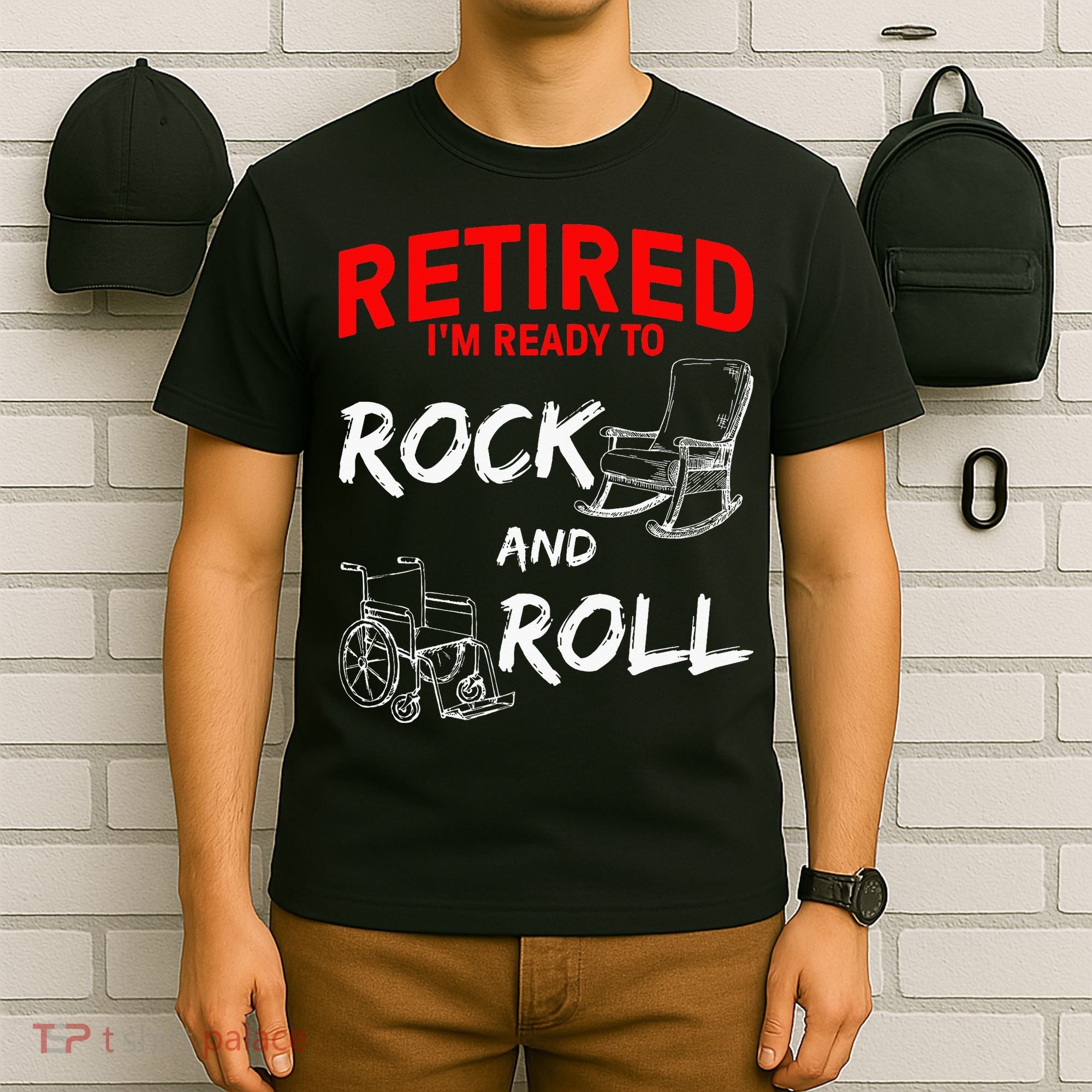 Retirement Art For Women Grandpa Retired Dad Retiring T-Shirt