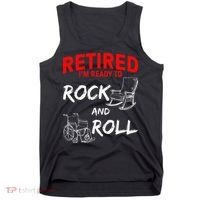 Retirement Art For Women Grandpa Retired Dad Retiring Tank Top thumb 0