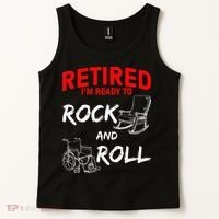 Retirement Art For Women Grandpa Retired Dad Retiring Tank Top thumb 2
