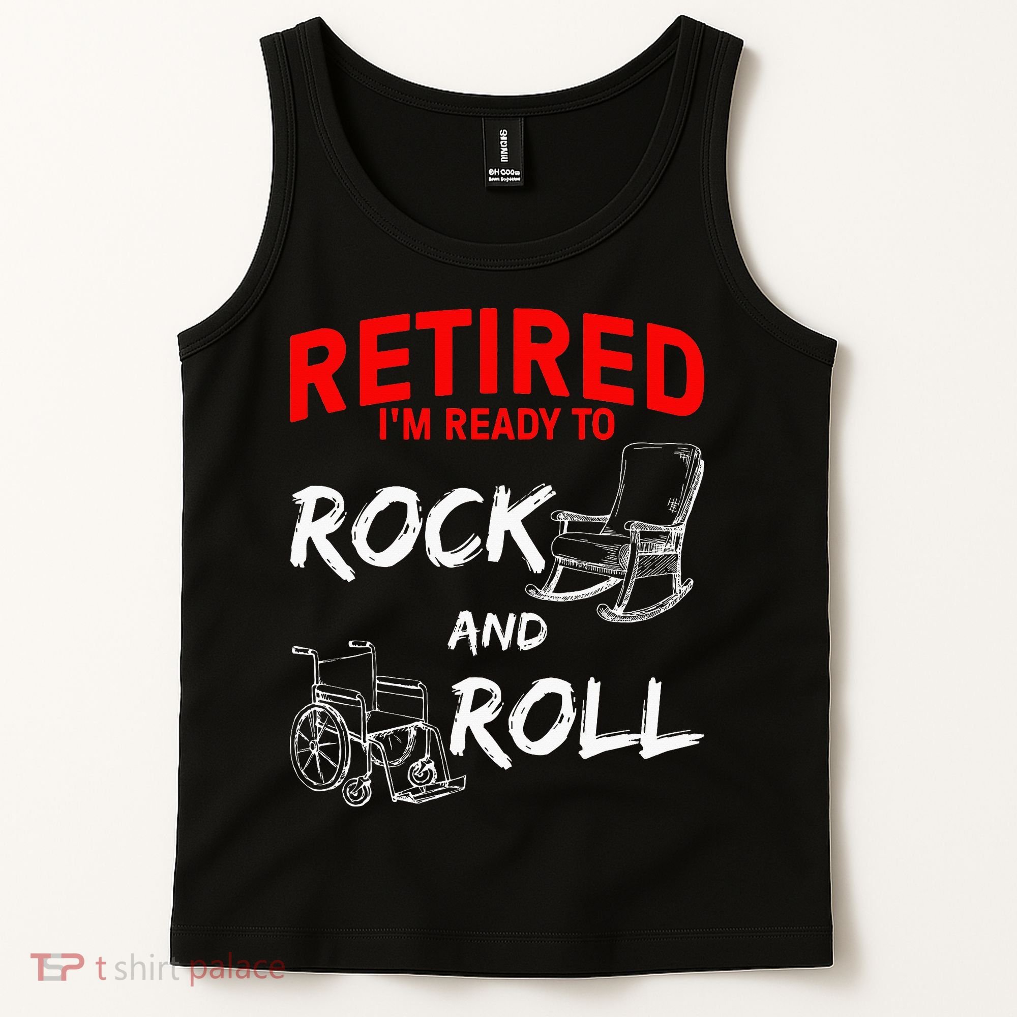 Retirement Art For Women Grandpa Retired Dad Retiring Tank Top