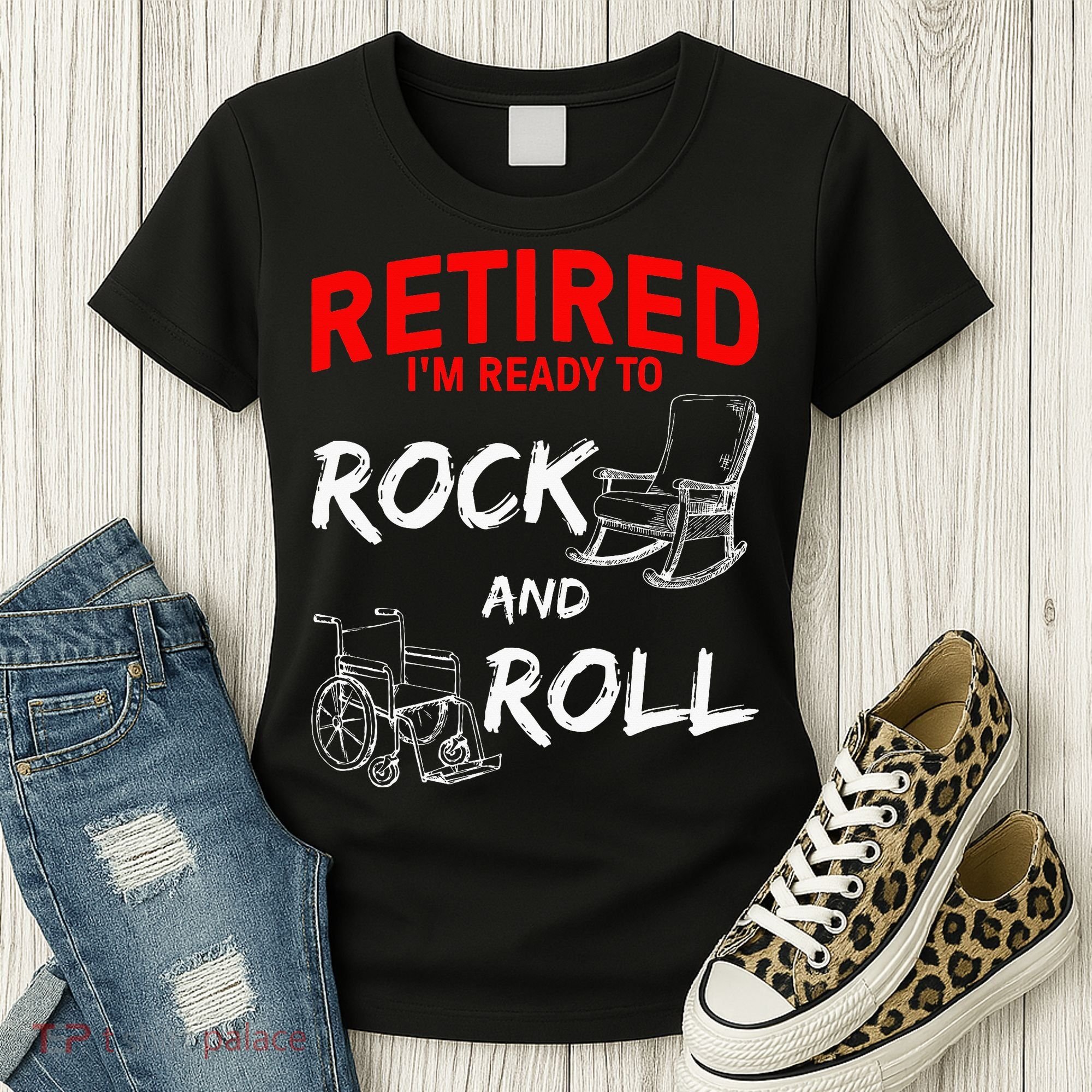 Retirement Art For Women Grandpa Retired Dad Retiring Women's T-Shirt