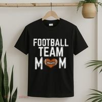 retro American Football Team Mom Family Matching T-Shirt thumb 2